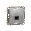 DATA Outlet CAT 6 UTP, Sedna Design & Elements, RJ45, Aluminium thumbnail 3