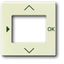 6435-82 CoverPlates (partly incl. Insert) future®, solo®; carat®; Busch-dynasty® ivory white thumbnail 1