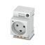 Socket outlet for distribution board Phoenix Contact EO-K/PT/LED 250V 16A AC thumbnail 3