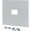 Front cover for NZM4-XMV, fixed, H=550mm, W=600mm, grey thumbnail 2