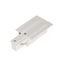 EUTRAC feed-in for 3-phase recessed track, white RAL 9016 thumbnail 1