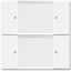 6736/01-884 CoverPlates (partly incl. Insert) Remote control studio white matt thumbnail 1