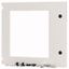 Front door for IZMX40, withdrawable, HxW=550x800mm, IP55, grey thumbnail 1