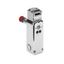 Safety interlock key switch, hygienic stainless steel housing with man thumbnail 2