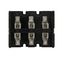 Eaton Bussmann series Class T modular fuse block, 300 Vac, 300 Vdc, 0-30A, Box lug, Three-pole thumbnail 1