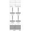 DF29G3B Meter panel, Field width: 2, Rows: 0, 1350 mm x 500 mm x 160 mm, IP2XC thumbnail 17