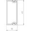 WDK15040RW Wall trunking system with base perforation 15x40x2000 thumbnail 2