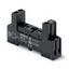 Relay socket for PCB relays, DIN rail mounting, 1 PDT, rise-up screw c thumbnail 1