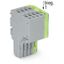 2-conductor female connector Push-in CAGE CLAMP® 1.5 mm² gray, green-y thumbnail 4