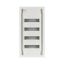 Compact distribution board-flush mounting, 4-rows, super-slim sheet steel door thumbnail 7