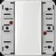 Universal push-button module 3-gang CD5093TSM thumbnail 1