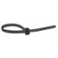 Cable tie Colring - w 2.4 mm - L 95 mm - blister 100 pcs - black thumbnail 2