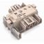 Linect® T-connector 4-pole Cod. A white thumbnail 2