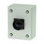 Main switch, P1, 40 A, surface mounting, 3 pole + N, STOP function, With black rotary handle and locking ring, Lockable in the 0 (Off) position, in st thumbnail 6