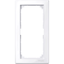 M-Smart frame, 2-gang without central bridge piece, active white, glossy thumbnail 3