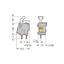 Stackable PCB terminal block push-button 2.5 mm² light gray thumbnail 5