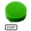 Button plate, raised green, START thumbnail 1