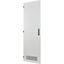 Door to switchgear area, ventilated, right, IP30, HxW=2000x850mm, grey thumbnail 4