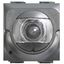 Flush mounted 2 wire indoor colour camera, black 391657 thumbnail 2