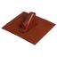SAT Roof tile with cableentry,45x50cm,Mast:38-60mm, Alu, red thumbnail 1