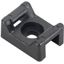 TC142X SADDLE SUPPORT BASE .9X.5IN BLK NYL thumbnail 1