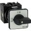 On-Off switch, T0, 20 A, centre mounting, 3 contact unit(s), 6 pole, with black thumb grip and front plate thumbnail 7