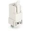 Plug for PCBs straight 2-pole white thumbnail 2