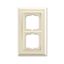 1722-832 Cover Frame Busch-dynasty® ivory white thumbnail 1