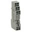 Socket, DIN rail/surface mounting, 8-pin, screwless terminals thumbnail 1