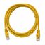 Patchcord RJ45 unshielded, Cat.5e, PVC, yellow, 0.5m thumbnail 1