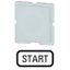 Button plate, white, START thumbnail 1