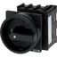 Main switch, P1, 25 A, flush mounting, 3 pole, 1 N/O, 1 N/C, STOP function, With black rotary handle and locking ring, Lockable in the 0 (Off) positio thumbnail 20