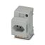 Socket outlet for distribution board Phoenix Contact EO-N/PT 250V 10A AC thumbnail 2