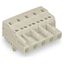 1-conductor female connector CAGE CLAMP® 2.5 mm² light gray thumbnail 1