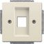 2561-82 CoverPlates (partly incl. Insert) future®, solo®; carat®; Busch-dynasty® ivory white thumbnail 1