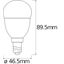 SMART+ Mini bulb Tunable White 40 4.9 W/2700…6500 K E14 thumbnail 8