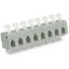PCB terminal block push-button 2.5 mm² gray thumbnail 2