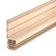 RD 40105 natur Skirting trunking RAUDUO Base 2000x105x40 thumbnail 1