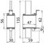 Surge arrester Type 2 / single-pole 280V a.c. for NH1 fuse holders thumbnail 2