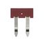 Accessory for PYF-PU/P2RF-PU, 7.75mm pitch, 2 Poles, Red color thumbnail 2