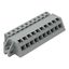1-conductor female connector, angled CAGE CLAMP® 2.5 mm² gray thumbnail 2