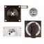 Door Coupling Rotary Handle, lockable, black/grey, MC2 thumbnail 1