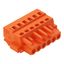 1-conductor female connector CAGE CLAMP® 2.5 mm² orange thumbnail 2