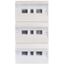 ECO Compact distribution board, surface mounted, 3-rows, 18 MU, IP40 thumbnail 2