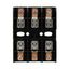 Eaton Bussmann series BG open fuse block, 600 Vac, 600 Vdc, 1-15A, Box lug thumbnail 1