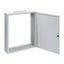 Wall-mounted frame 3A-21 with door, H=1055 W=810 D=250 mm thumbnail 2