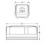 Tap-off module for flat cable 5 x 10 mm² transparent thumbnail 5