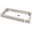 Plinth for cable connection baseframe, HxW=100x300mm, D=800mm, grey thumbnail 1