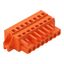 1-conductor female connector CAGE CLAMP® 2.5 mm² orange thumbnail 1