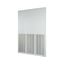 Rearwall, ventilated, HxW=2000x1350mm, IP42, grey thumbnail 3